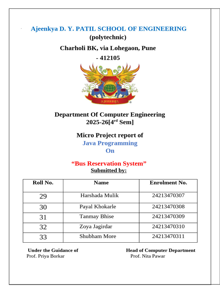 Java Microproject | PDF