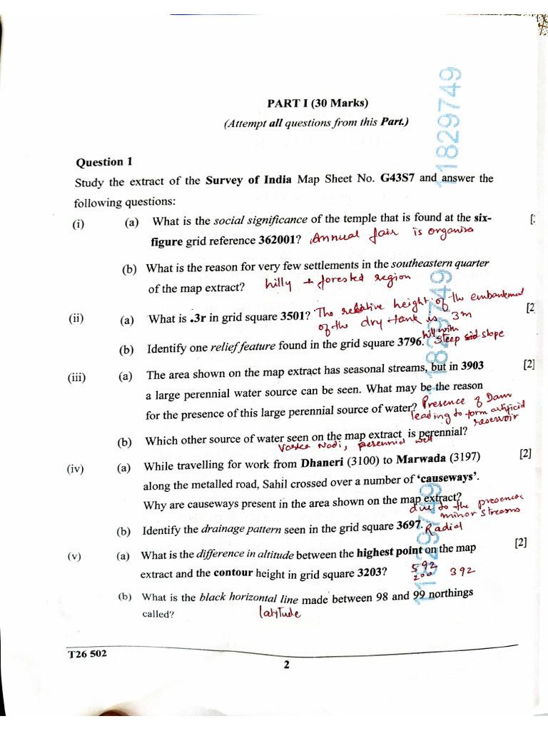 Answer For A Part | PDF