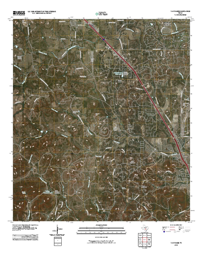 Texas Van Raub Quadrangle Map | PDF