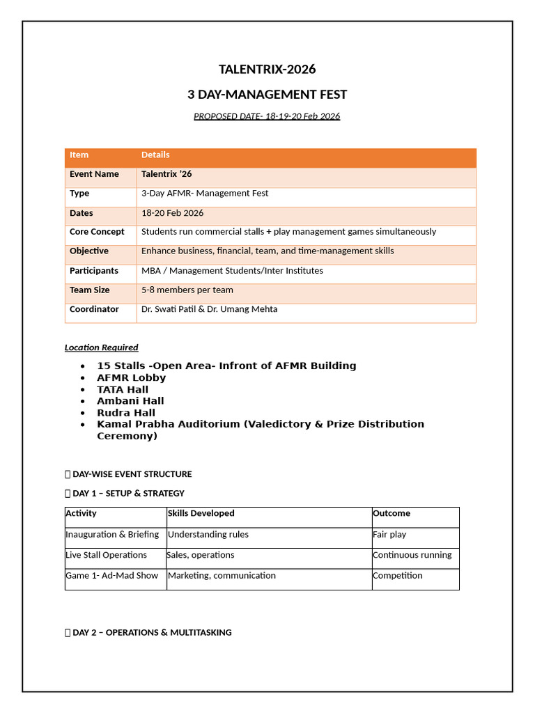 Talentrix Proposal | PDF