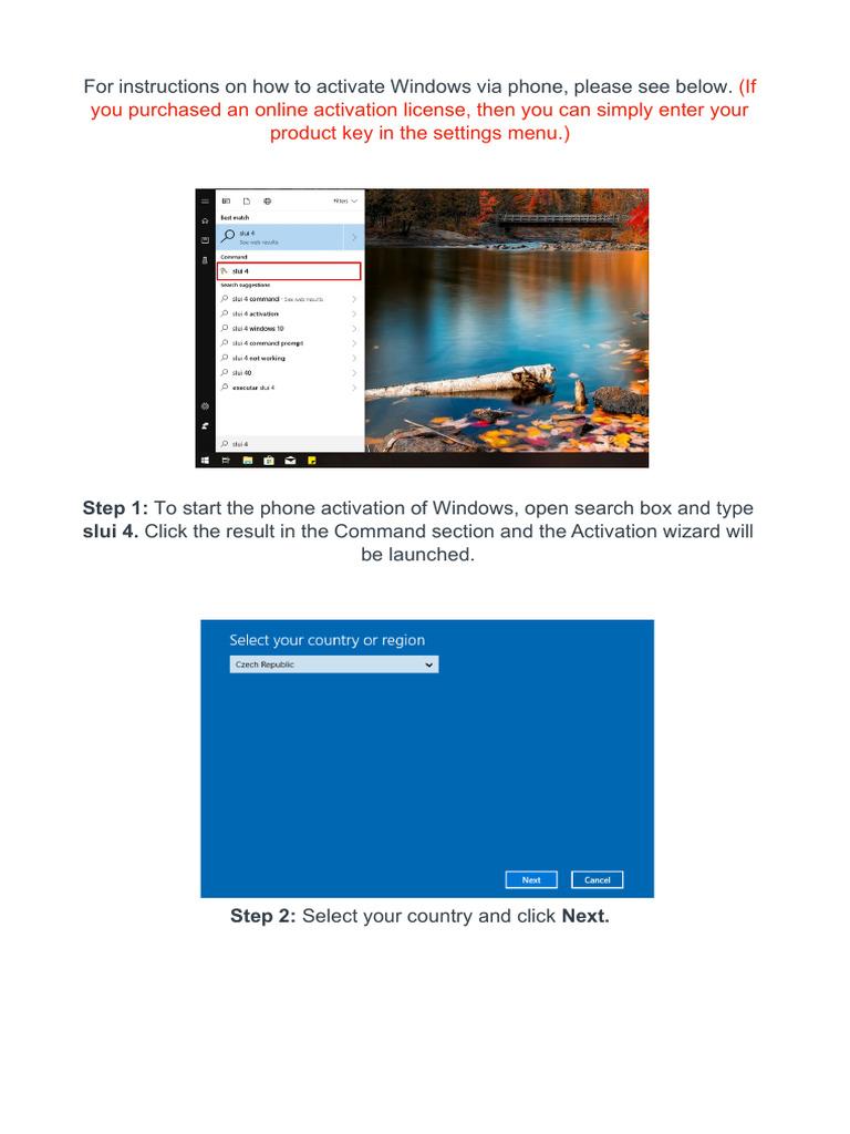 Windows Instructions | PDF