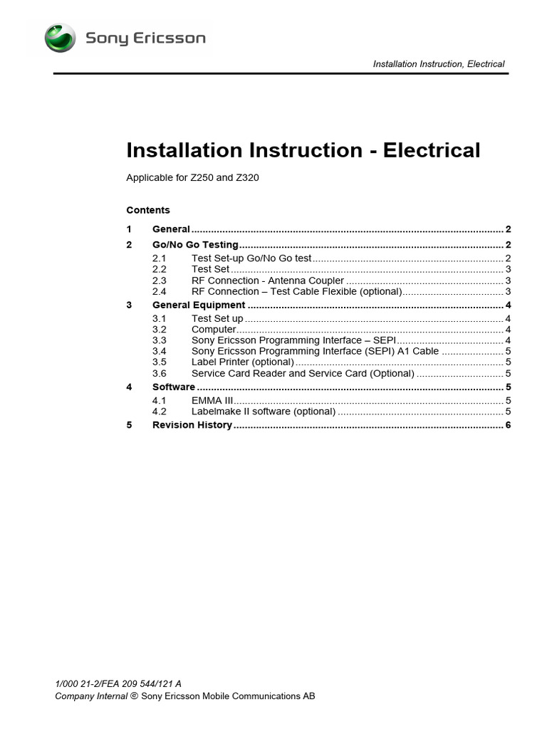 Installation Instruction | PDF