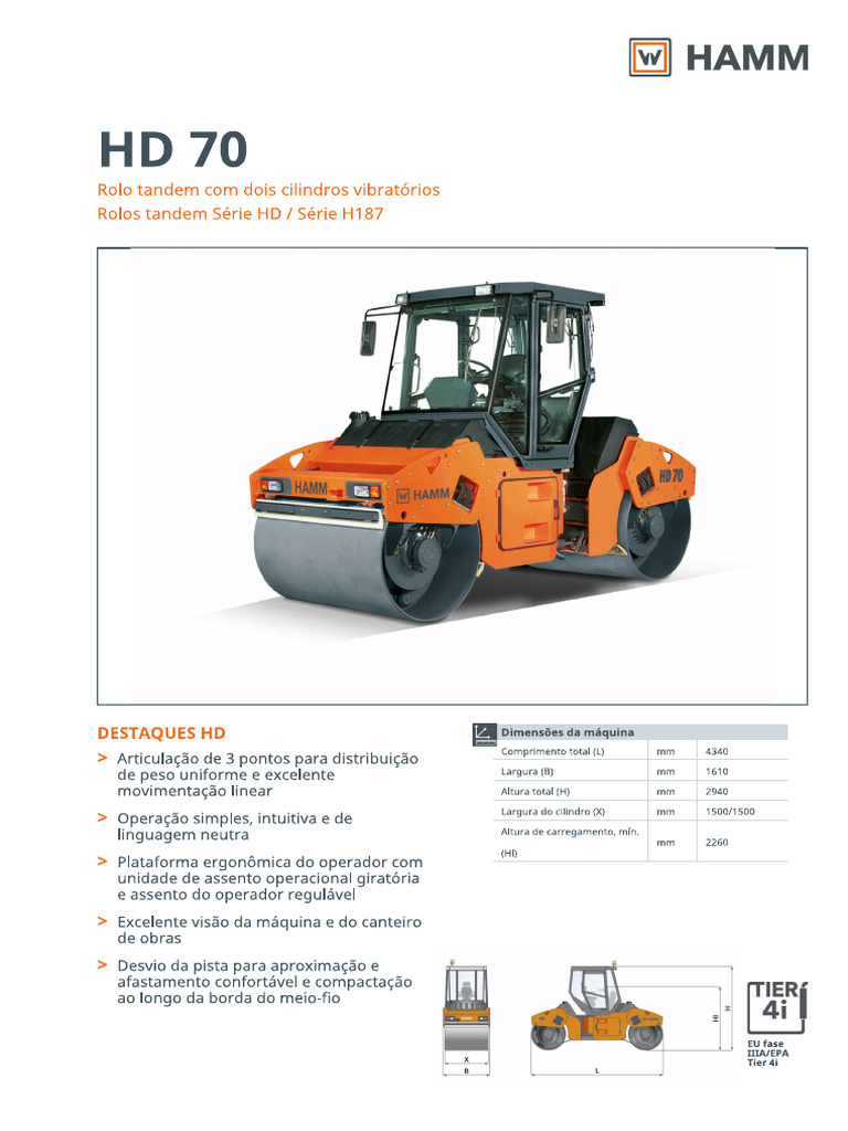 HD70 Catálogo | PDF