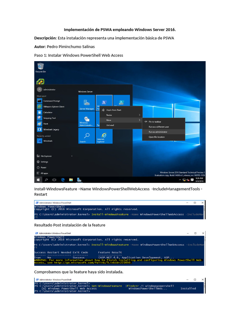 Powershell Web Access | PDF