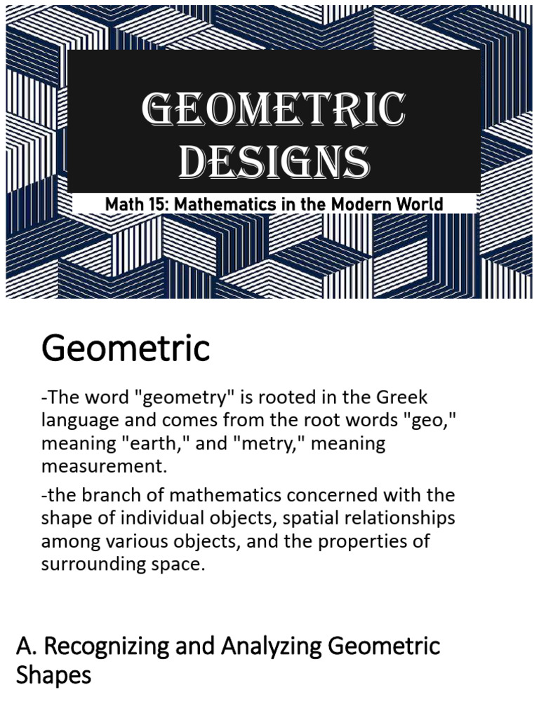 Geometric Designs | PDF