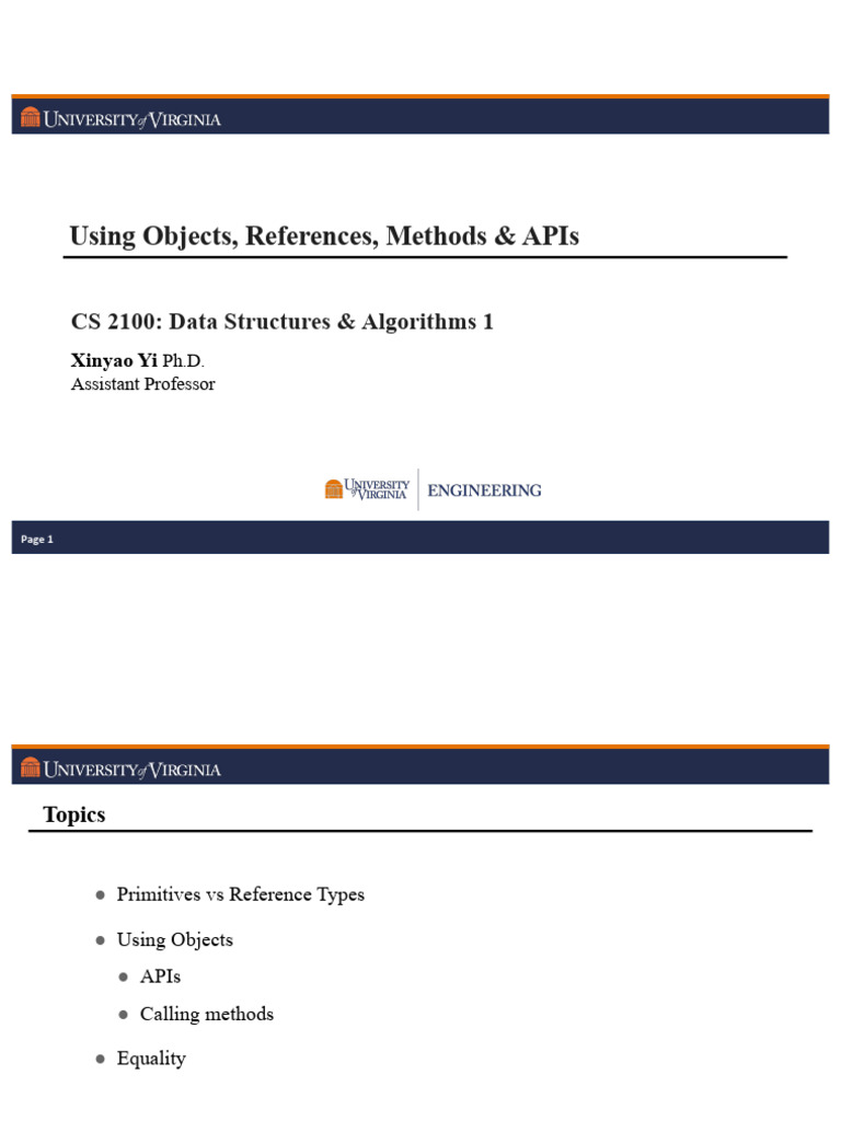 03 References&APIs Jan 21st | PDF