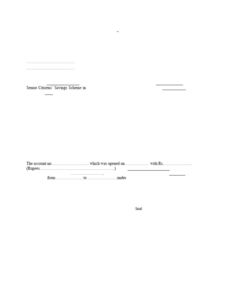 SCSS FORM 4 ExtensionofAccount | PDF