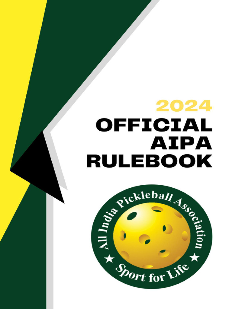 Official AIPA Rulebook-2024 | PDF