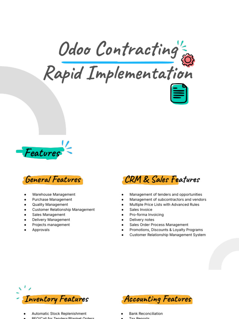 Contracting Rapid Implementation | PDF