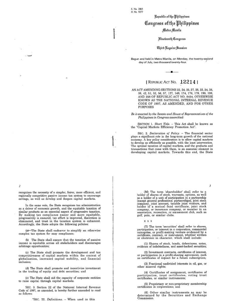 Signed RA 12214 CMEPA | PDF