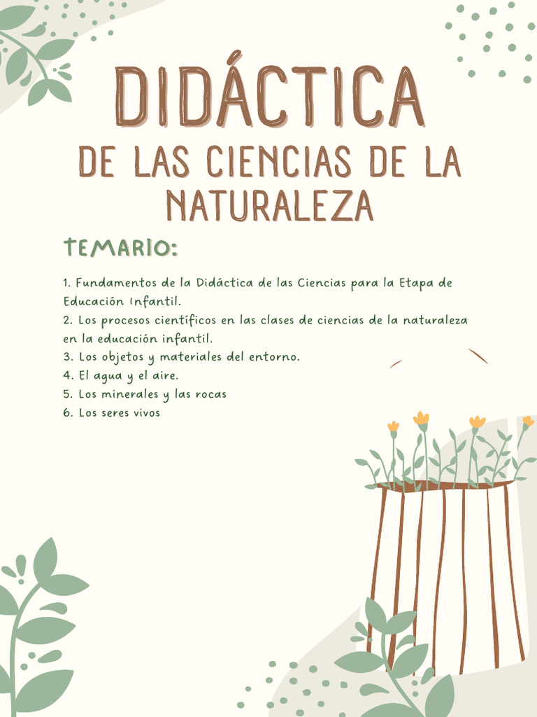 Apuntes Didactica Naturales | PDF | Mezcla | Solubilidad