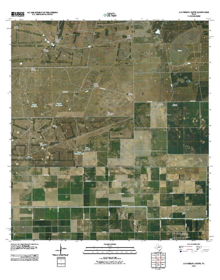 U.S. Department of The Interior San Perlita North Quadrangle PDF