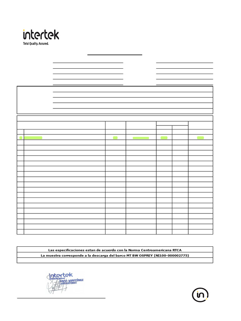 Test Report MT BW Osprey | PDF | Liquids