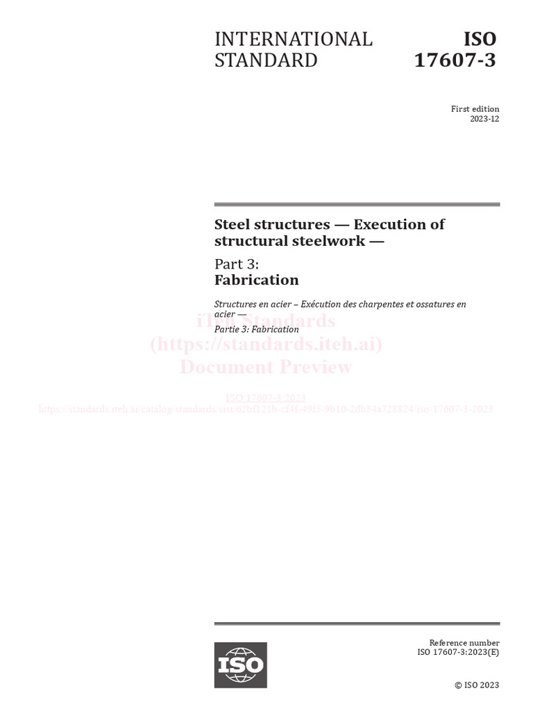 Iso 17607 3 2023 | PDF | International Organization For Standardization ...