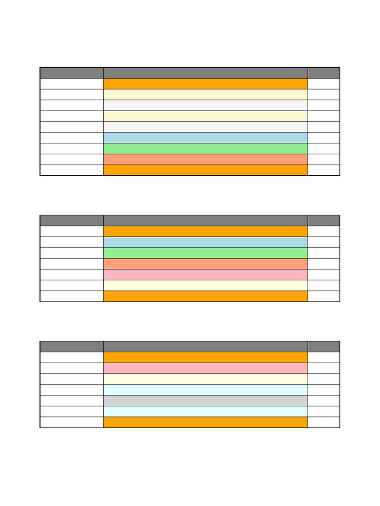 4 Day Subject Timetable Japanese | PDF