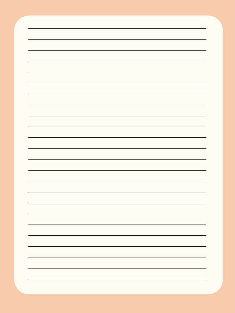 School Writing Paper Template | PDF