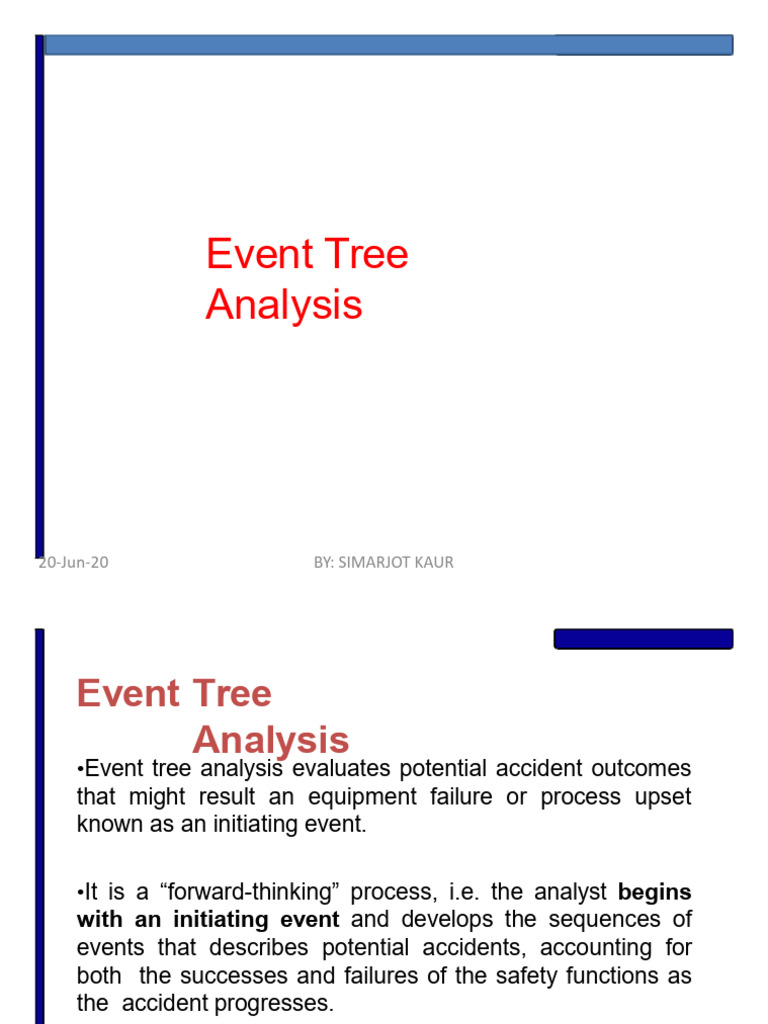 Event Tree Analysis | PDF