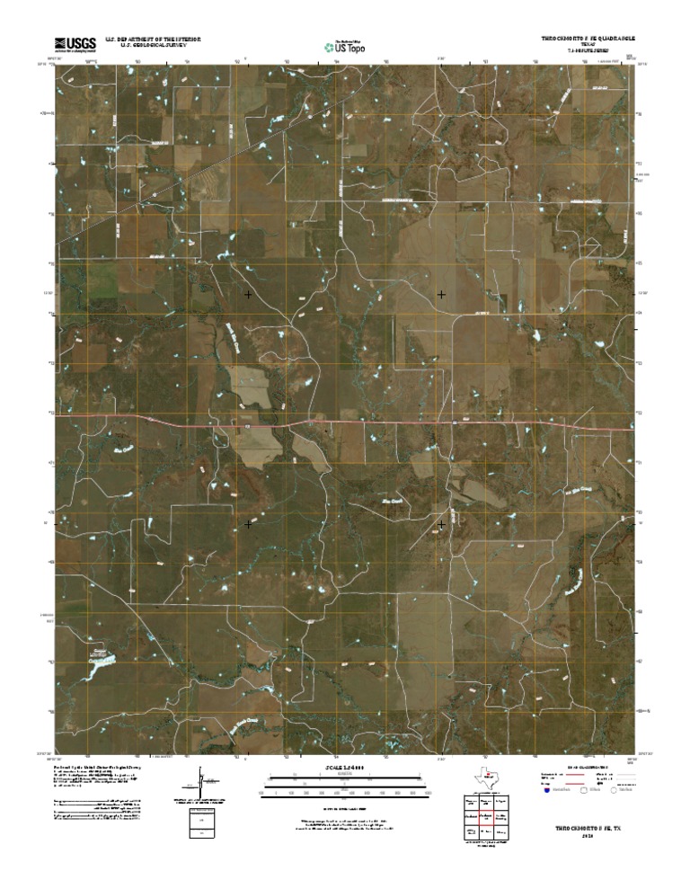 Topographic Map of Throckmorton NE PDF Geomatics United States