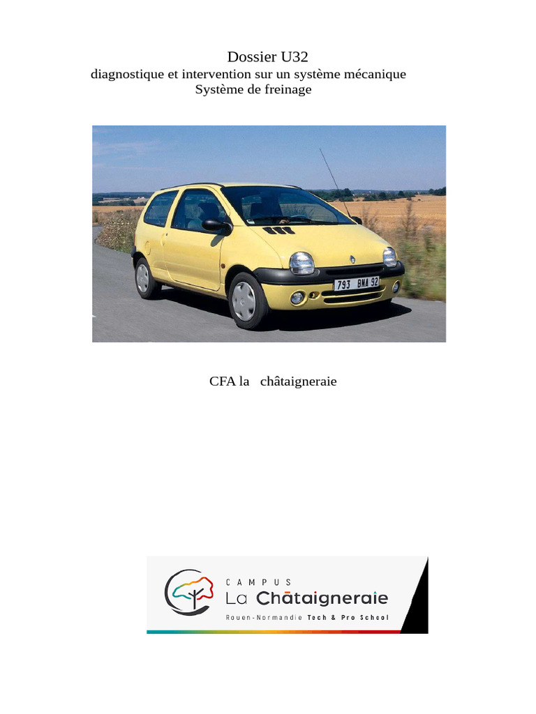 U32 Lenny | PDF | Frein | Technologie des véhicules