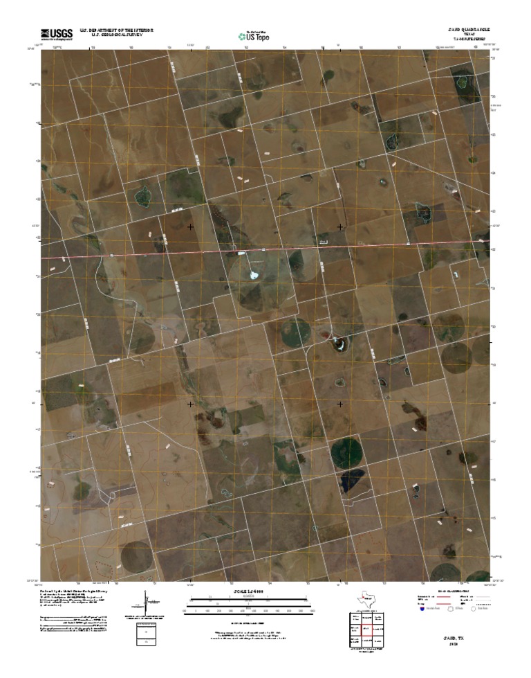 Sand, Texas 7.5-Minute Map Overview | PDF