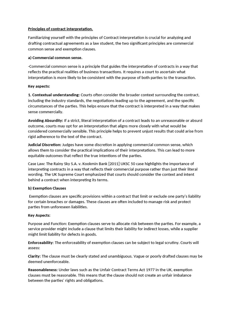 Principles - of - Contract - Interpretation (1) Revised by Martin ...