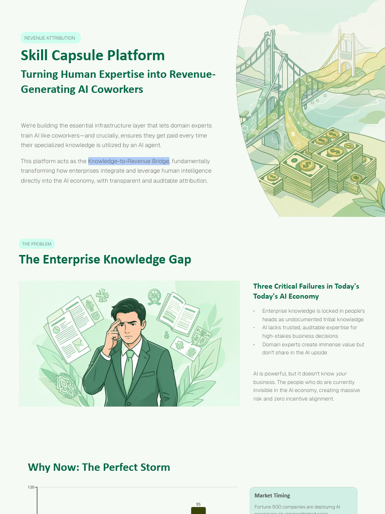 Skill Capsule Platform Turning Human Expertise Into Revenue-Generating ...