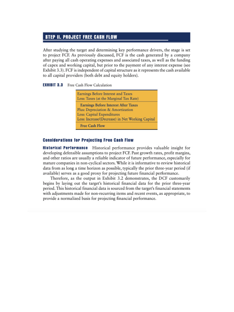 DCF Step 2 | PDF