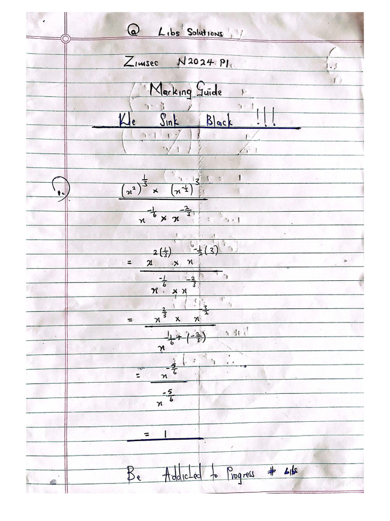 Pure Maths-6042 Nov 2024 Paper 1 Ms at Libs | PDF