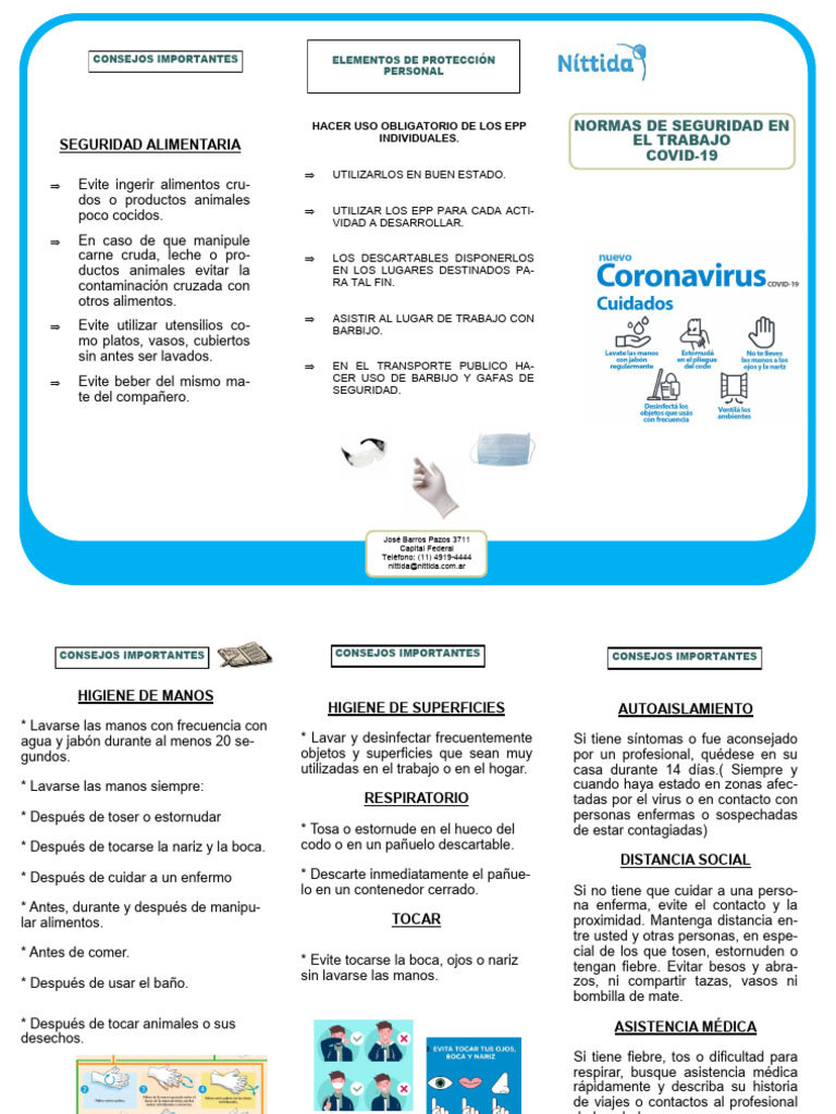 PROTOCOLO COVID-19 | PDF | Lavado de manos | Salud pública