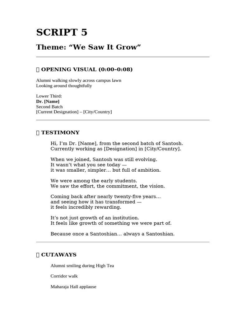Script 5 | PDF
