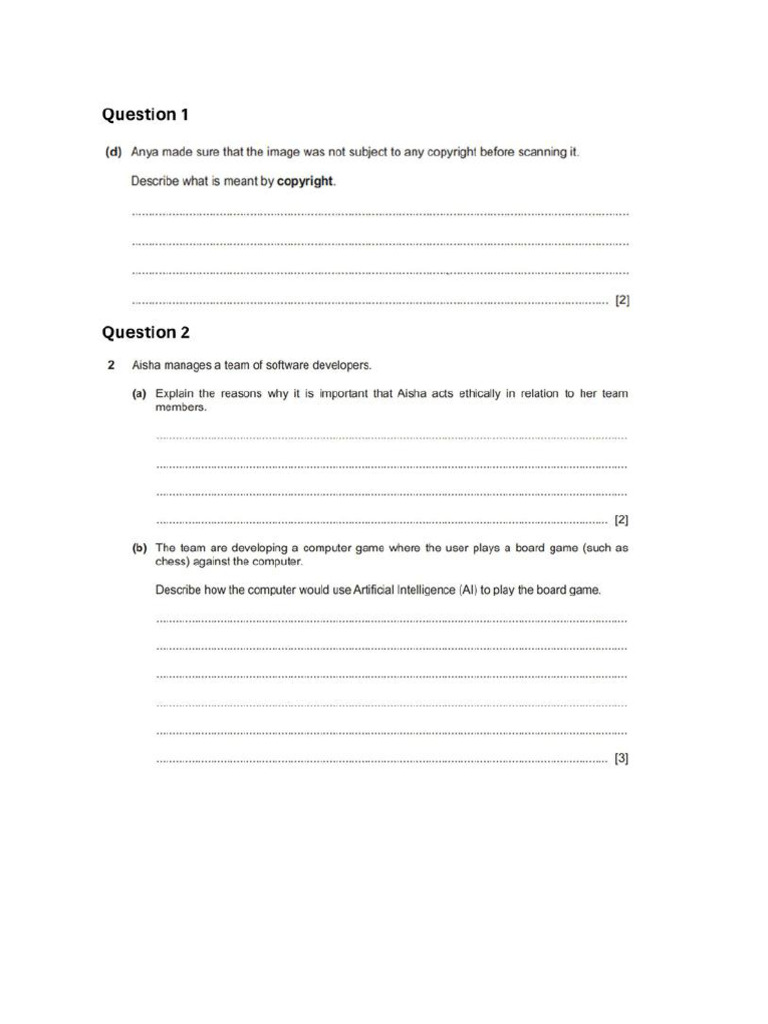 Test of Chapter No 7 | PDF