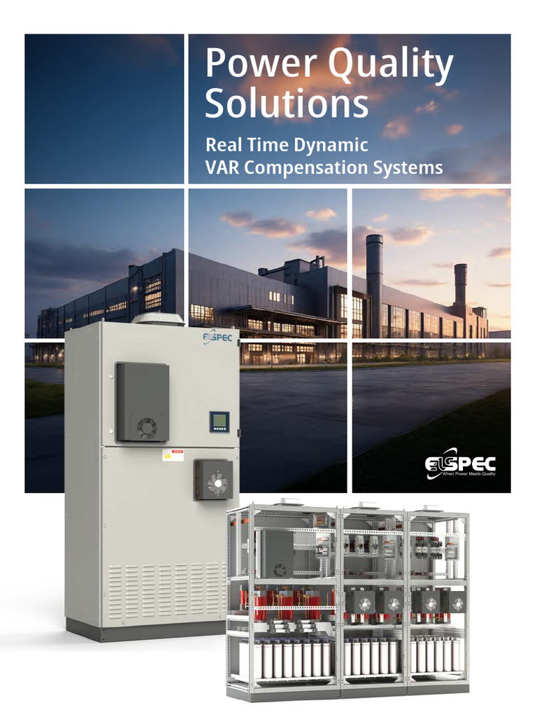 Elspec Brochure Solutions2025 Web - Compressed | PDF | Ac Power | Capacitor