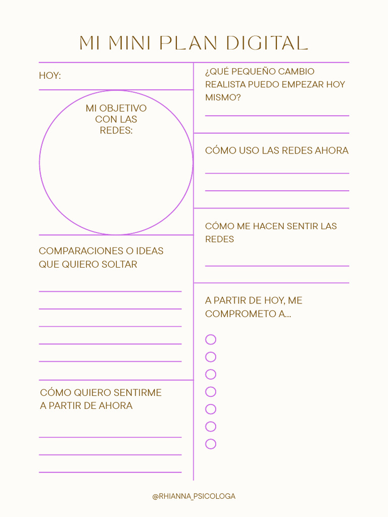Mini Plan Digital | PDF