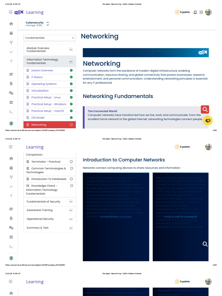 Concept - Networking - Addis Ababa Intranet | PDF | Computer Network ...