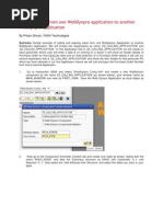 Passing Values From One WebDynpro Application To Another WebDynpro Application