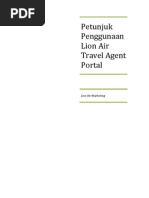 Download Petunjuk Penggunaan Lion Air Travel Agent Portal1 by Ahmad Nurkholis SN101497999 doc pdf