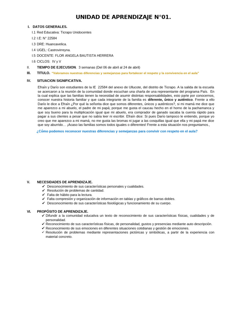 UNIDAD DE APRENDIZAJE 01 | PDF | Geometría | Metodología de encuesta