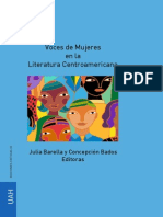 Voces de Mujeres en La Literatura Centroamericana