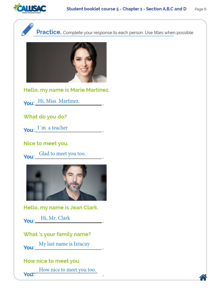Conversation Practice | PDF