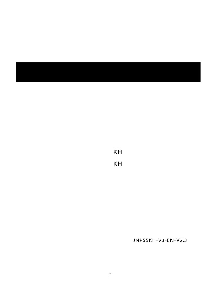 18.05.99.9045 JNP55KH-V3-EN-V2.3 User Manual | PDF | Solar Power ...