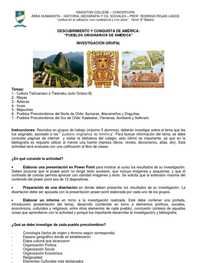 Investigación de Pueblos Originarios | PDF | Ciencias sociales