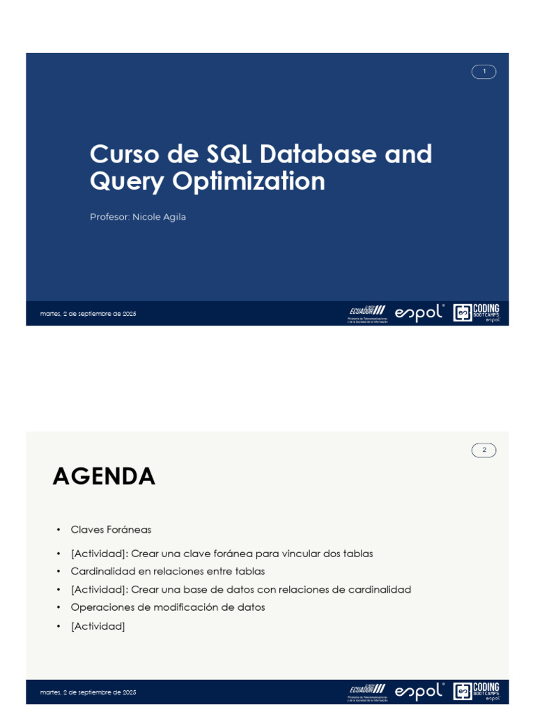 Sesion 4sql | PDF | SQL | Diseño de software