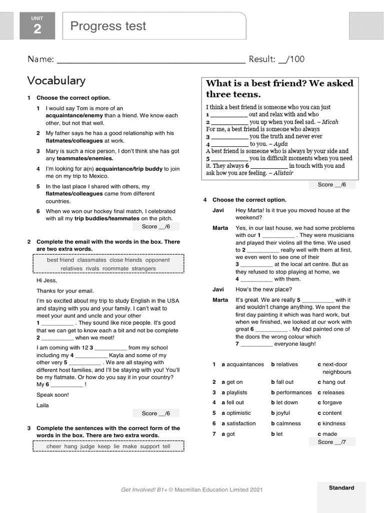 GI B1PLUS U2 Test Standard | PDF