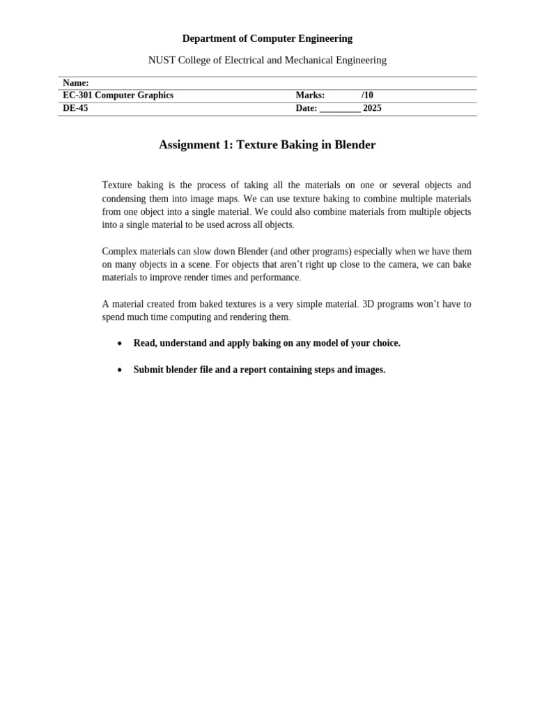 Assignment 1 | PDF