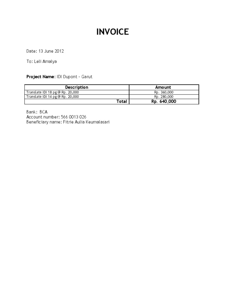 Invoice 130612 | PDF
