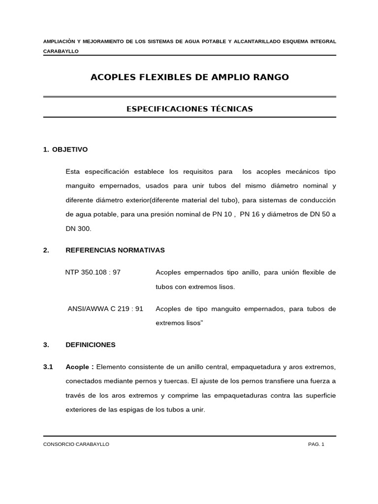 Acoples A. Rango | PDF | Acero | Ingeniería mecánica
