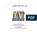 Tutorial Voxopop