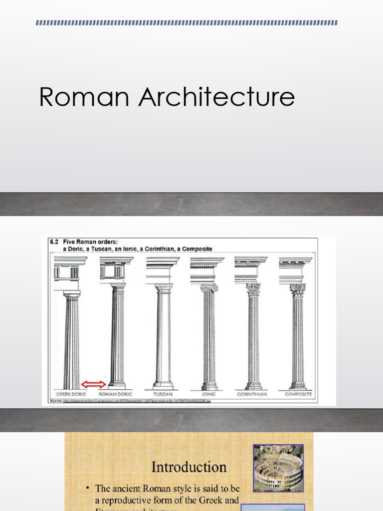 Roman Architecture | PDF