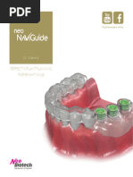 Neodent EasyGuide Surgical Manual | PDF | Dental Implant | Surgery