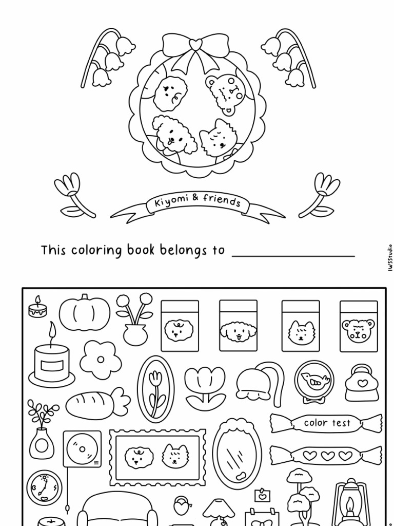 20 Coloring Pages PDF | PDF